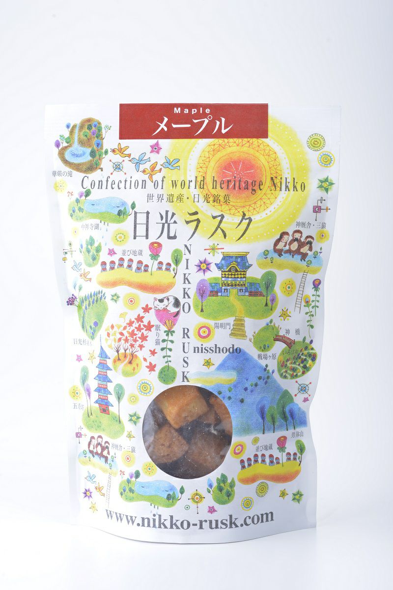 日光ラスク メープル 120g | 日昇堂公式オンラインショップ